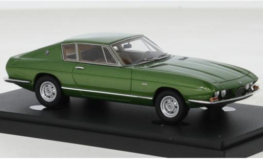 Bmw 2800 1/43 AutoCult Autocult/Avenue 43 GTS Frua metallise verde 1969 modellino in miniatura