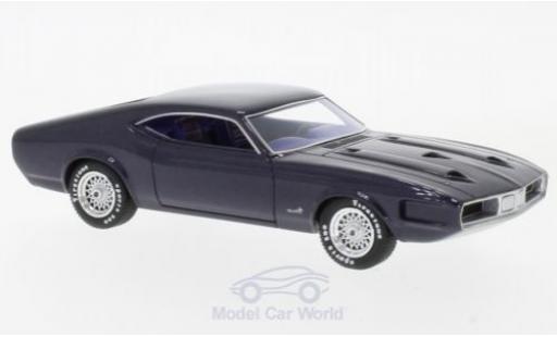 Ford Mustang 1970 1/43 AutoCult Milano metallico porpora 1970 modellino in miniatura
