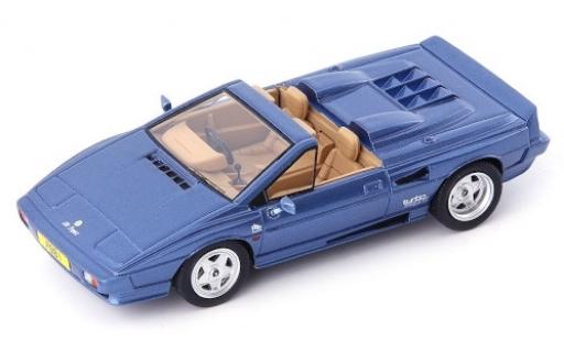 Lotus Esprit 1/43 AutoCult Turbo PBB St. Tropez Convertibile metallico blu RHD 1990 modellino in miniatura