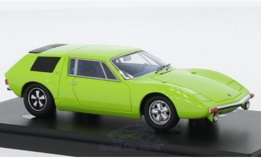 Porsche 914 1/43 AutoCult /6 Graf Goertz verde 1970 modellino in miniatura