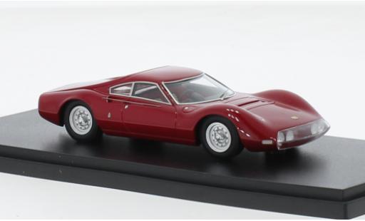 Ferrari Dino 1/43 AutoCult Masterpiece 206P Berlinetta Speciale rosso 1965 modellino in miniatura