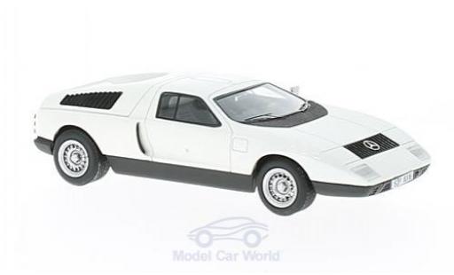 Mercedes C111 1/43 AutoCult bianco 1969 modellino in miniatura