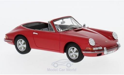 Porsche 901 1/43 AutoCult Cabrio Karmann rosso modellino in miniatura