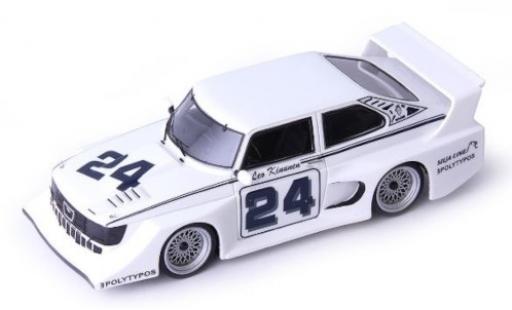 Saab 900 1/43 AutoCult Turbo Super Saloon No.24 Scandinavian Special Saloon Cup 1985 L.Kinnunen modellino in miniatura