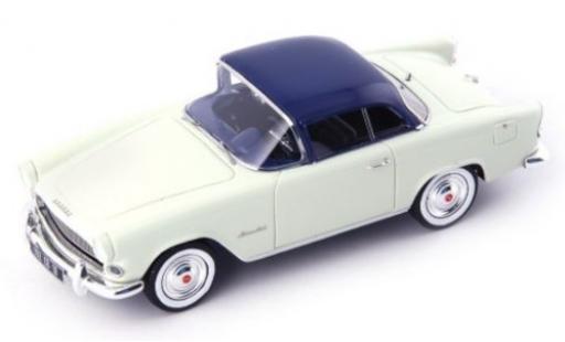 Simca Aronde 1/43 AutoCult Plein Ciel bianco/blu 1957 modellino in miniatura