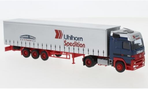 Mercedes Actros 1/87 AWM 1853 Uhlhorn G-KSZ modellino in miniatura