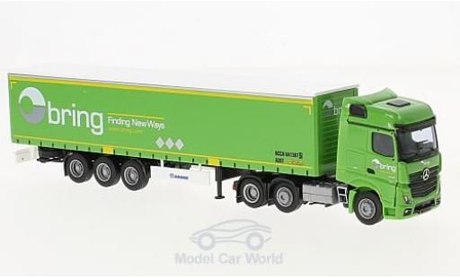 Mercedes Actros 1/87 AWM 2 Big. Aerop. Bring G-KSZ modellino in miniatura