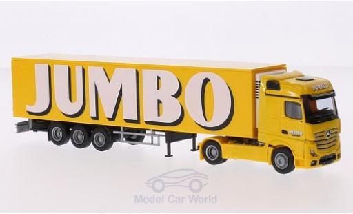 Mercedes Actros 1/87 AWM 2 Big./Aerop. Jumbo/Redder Kühl-KSZ modellino in miniatura
