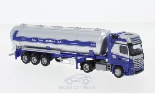 Mercedes Actros 1/87 AWM 2 GigaLiner /Aerop. Van Bentum Kippsilo-Sattelzug modellino in miniatura