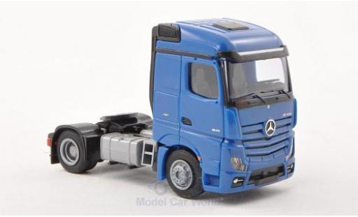 Mercedes Actros 1/87 AWM 2 Streamspace blu Solo-Zugmaschine 2-Achsig blu modellino in miniatura