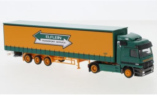 Mercedes Actros 1/87 AWM L/Aerop. Elflein G-KSZ modellino in miniatura