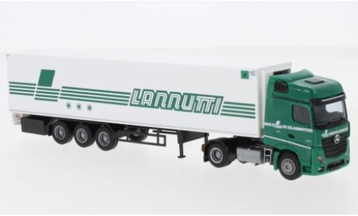 Mercedes Actros 1/87 AWM 2 Big. / Aerop. Lannutti Kühl-KSZ modellino in miniatura