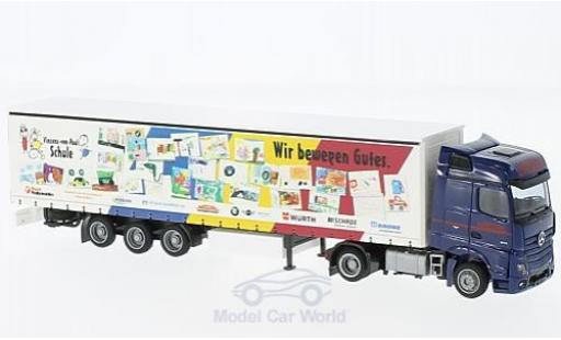 Mercedes Actros 1/87 AWM 2 Big./Aerop. Marschall Mega-G-KSZ modellino in miniatura