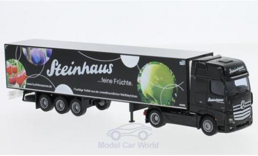 Mercedes Actros 1/87 AWM 2 Giga. Aerop. Steinhaus Kühl-KSZ modellino in miniatura