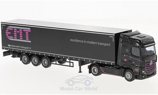 Mercedes Actros 1/87 AWM 2 Giga. E M T Mega-G-KSZ modellino in miniatura