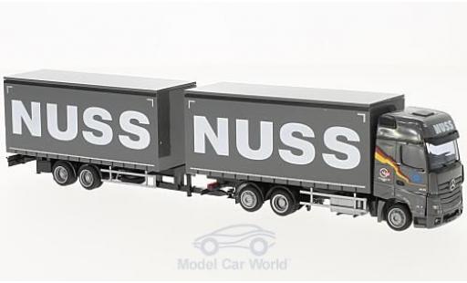 Mercedes Actros 1/87 AWM 2 Giga. Nuss Jumbo-G-KHZ modellino in miniatura