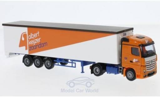 Mercedes Actros 1/87 AWM 2 Stream. Albert Keijzer Schubb.-SZ modellino in miniatura