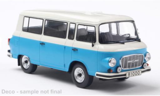 Barkas B 1000 1/24 WhiteBox Bus blau 1:24 modellino in miniatura