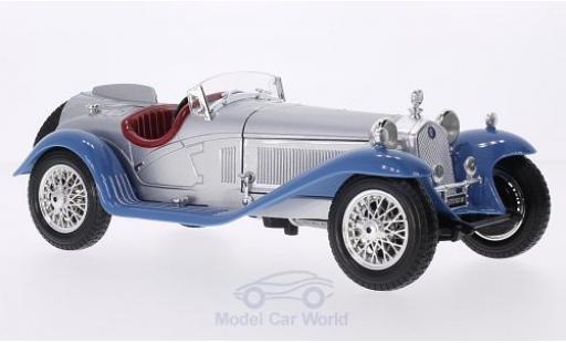 Alfa Romeo 8C 1/18 Burago 2300 Spider Touring grigio/blu RHD 1932 ohne Vitrine modellino in miniatura