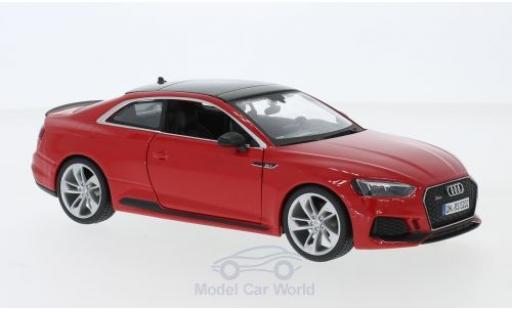 Audi RS5 1/24 Burago RS 5 rosso 2019 modellino in miniatura