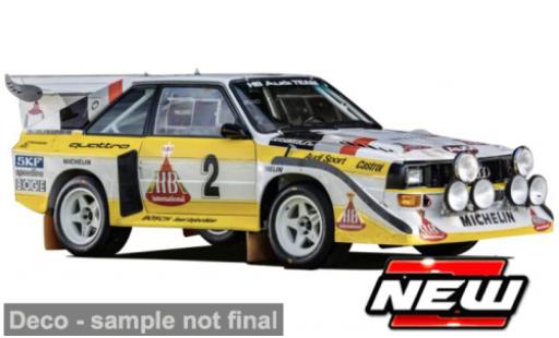 Audi Sport Quattro 1/24 Burago Bburago Sport quattro S1 E2 1985 #2 1:24 modellino in miniatura