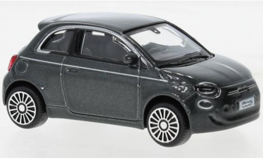Fiat 500 1/43 Burago e metallise grigio 2021 modellino in miniatura