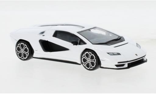 Lamborghini Countach 1/24 Burago LPI 800-4 bianco modellino in miniatura