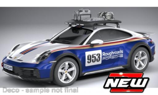 Porsche 992 1/24 Burago Bburago 911  Dakar 2023 modellino in miniatura