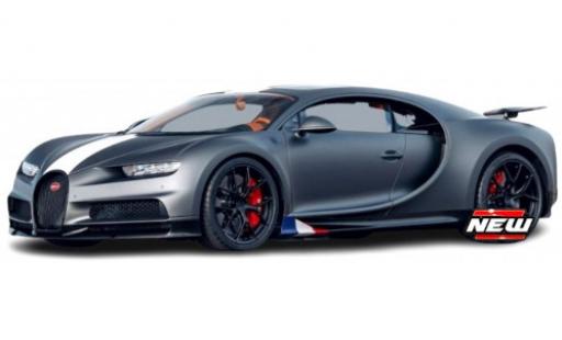 Bugatti Chiron 1/18 Burago Sport grigio/bianco modellino in miniatura