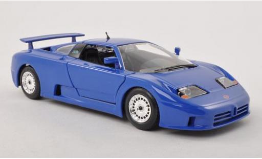 Bugatti EB110 1/24 Burago EB 110 blu modellino in miniatura
