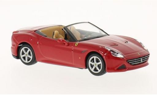 Ferrari California 1/43 Burago T rosso modellino in miniatura