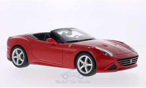 Ferrari California 1/18 Burago T rosso 2014 offen modellino in miniatura