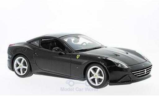 Ferrari California 1/18 Burago T nero 2014 geschlossen ohne Vitrine modellino in miniatura