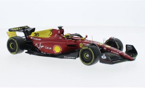 Ferrari F1 1/24 Burago Bburago -75 No.16 Scuderia Formel 1 GP Monza 2022 1:24 modellino in miniatura