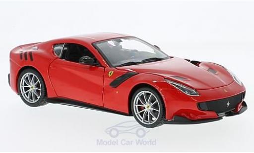 Ferrari F1 1/24 Burago 2 TDF rosso 2016 modellino in miniatura
