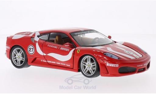 Ferrari F430 1/24 Burago Fiorano rosso modellino in miniatura