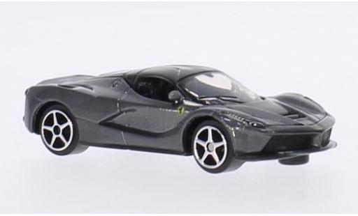 Ferrari LaFerrari 1/64 Burago La metallico grigio modellino in miniatura