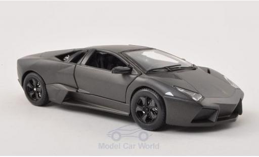 Lamborghini Reventon 1/24 Burago matt-grigio 2007 modellino in miniatura