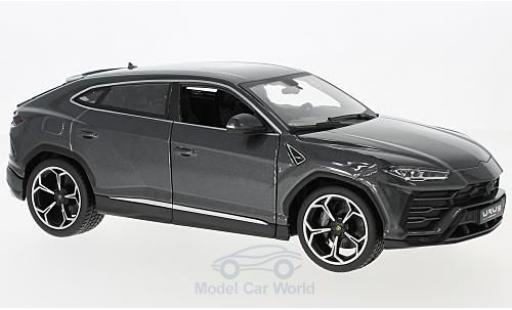 Lamborghini Urus 1/18 Burago metallico grigio 2018 modellino in miniatura