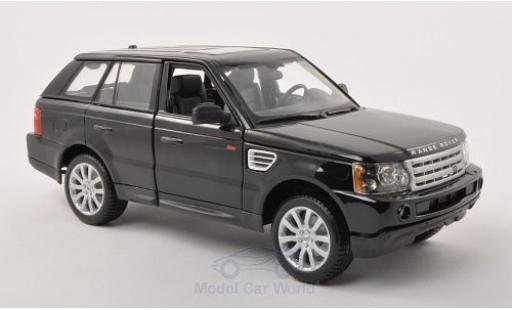 Land Rover Range Rover 1/18 Burago Sport nero modellino in miniatura