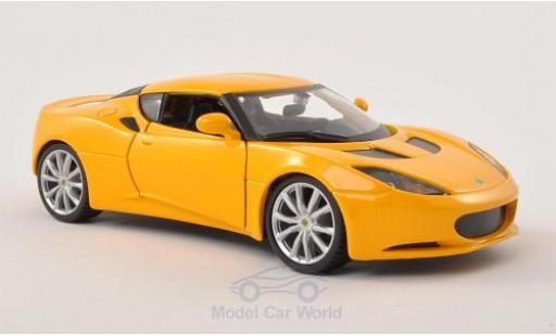 Lotus Evora S 1/24 Burago S IPS giallo modellino in miniatura