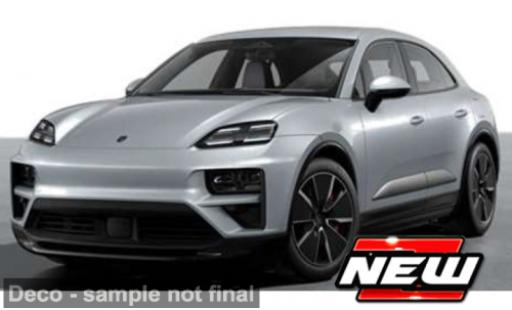 Porsche Macan Turbo 1/24 Burago Bburago silber 2024 1:24 modellino in miniatura