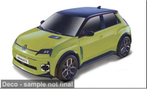 Renault 5 1/43 Burago Bburago E-Tech gelb 1:43 modellino in miniatura