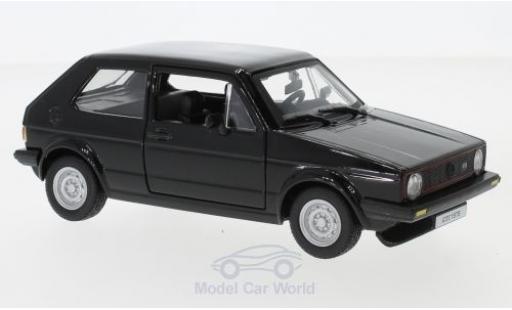 Volkswagen Golf V 1/24 Burago MKI GTI nero 1979 modellino in miniatura