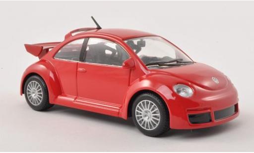 Volkswagen New Beetle 1/24 Burago RSI rosso modellino in miniatura