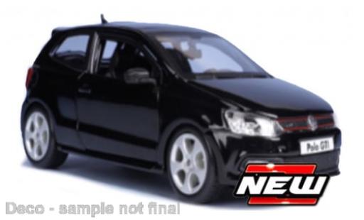 Volkswagen Polo 1/24 Burago Bburago V GTI schwarz 1:24 modellino in miniatura
