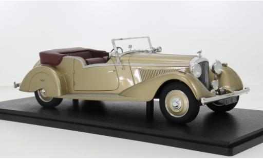 Bentley 4.5 1/18 Cult Scale Models 4.25 L Vanden Plas Tourer beige 1938 1:18 modellino in miniatura