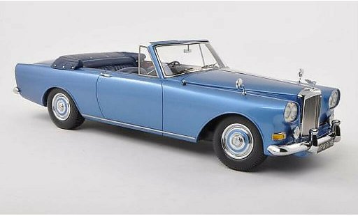 Bentley Continental s3 1/18 Neo SIII Mulliner Park Ward DHC blu RHD modellini auto