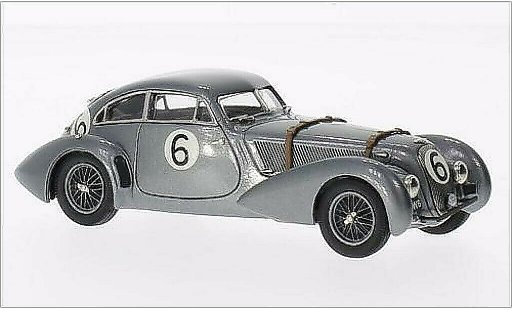 Bentley Embiricos course 1/43 Brooklin metallicoo grigio No.6 24h Le Mans 1949 modellini auto