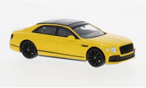 Bentley Flying Spur 1/64 Mini GT gelb 2023 1:64 modellino in miniatura
